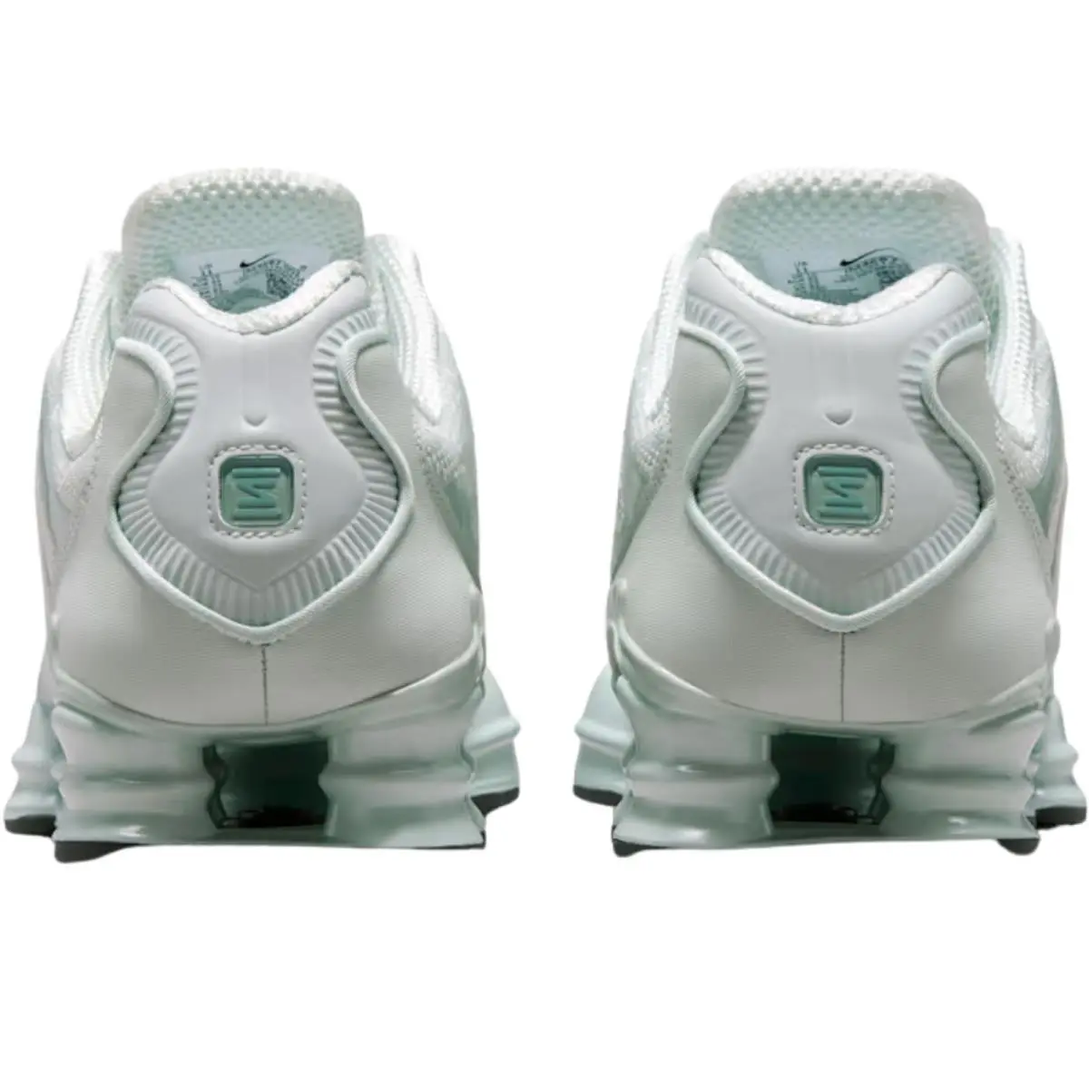 Nike shoes - Nike Shox TL - Shox - White/Metallic Silver/Max Orange/White 31