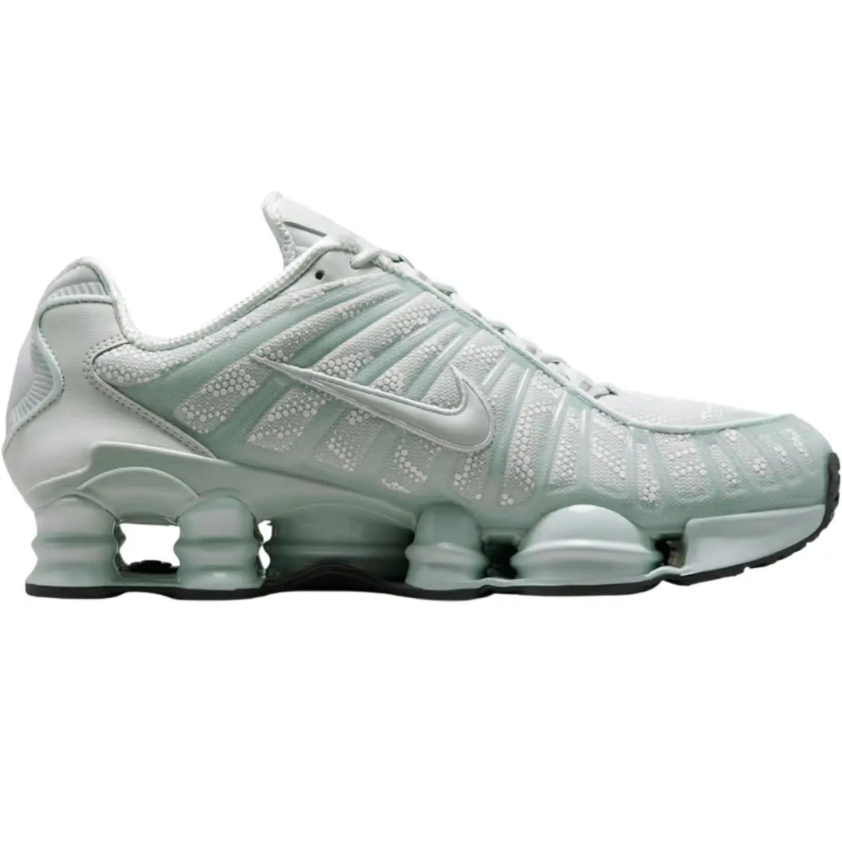 Shox TL Men Sneaker Shoe US Size 7-14 Colors Athletic Casual Light Silver/Newsprint/Light Silver by Nike