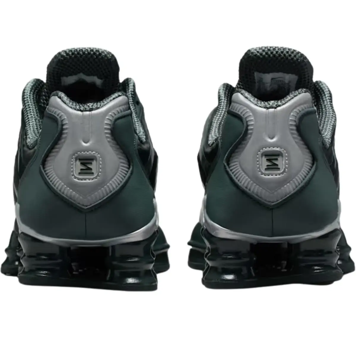 Nike shoes - Nike Shox TL - Shox - White/Metallic Silver/Max Orange/White 36