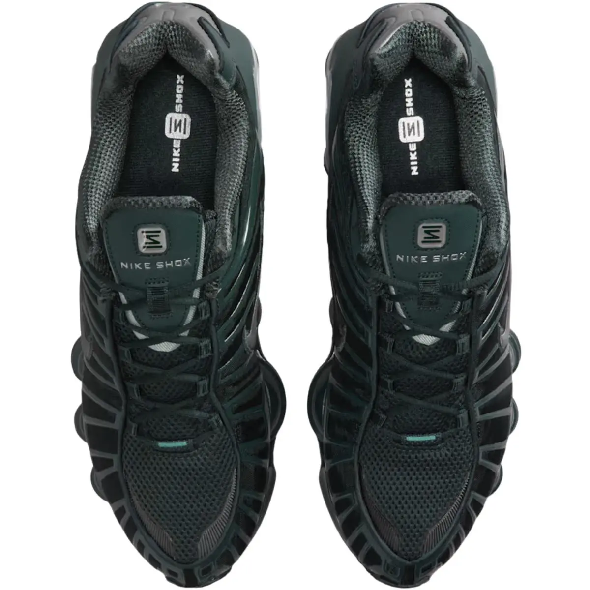 Nike shoes - Nike Shox TL - Shox - White/Metallic Silver/Max Orange/White 37