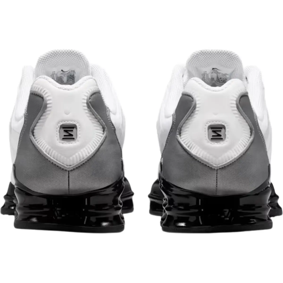 Nike shoes - Nike Shox TL - Shox - White/Metallic Silver/Max Orange/White 42