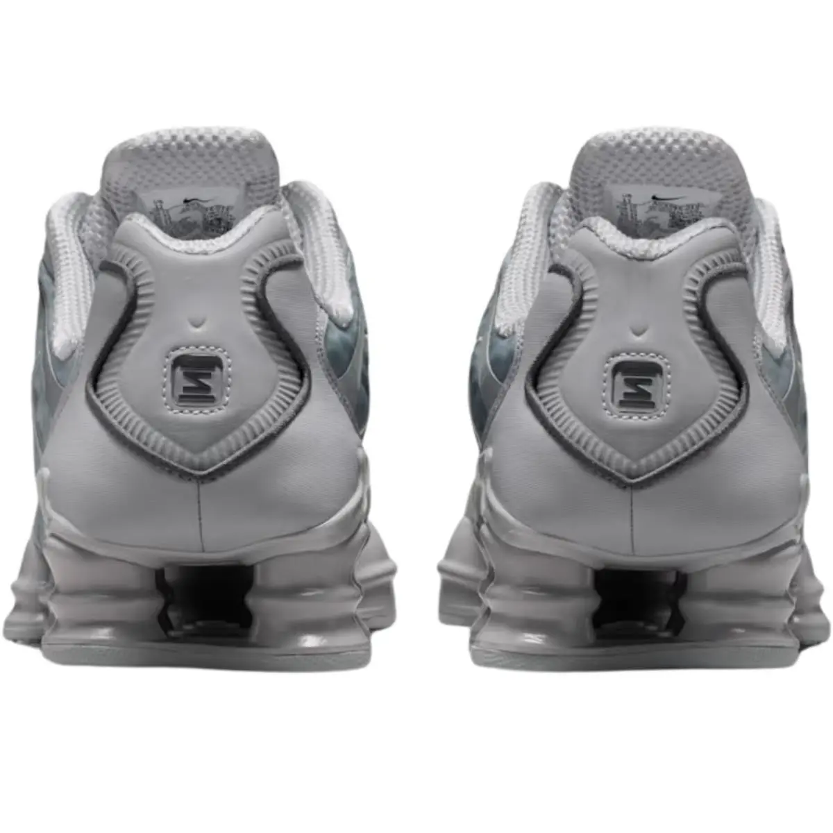 Nike shoes - Nike Shox TL - Shox - White/Metallic Silver/Max Orange/White 16