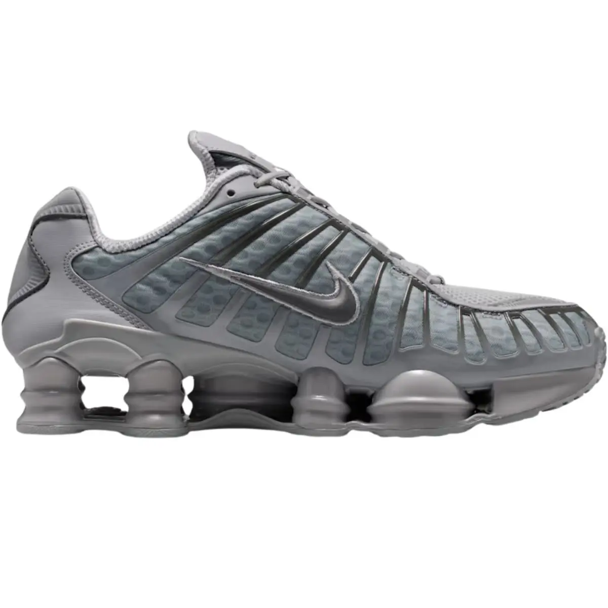 Nike shoes - Nike Shox TL - Shox - White/Metallic Silver/Max Orange/White 19