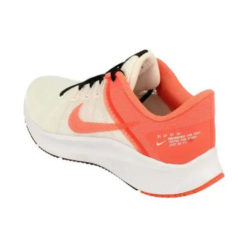 Nike shoes - White, Magic Ember, Black 3