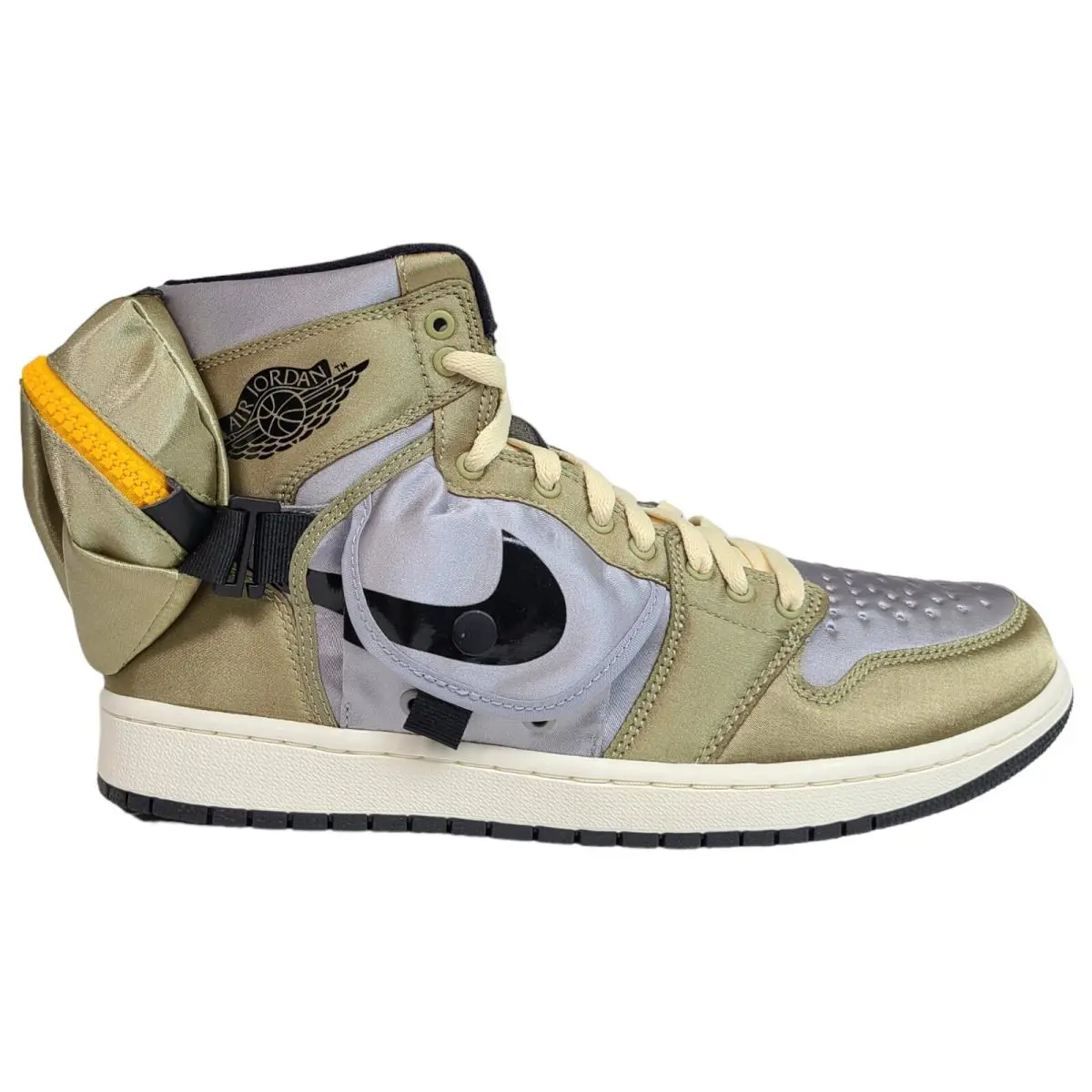 Nike Men 11 12 Air Jordan 1 Retro High OG SP Utility Shoes DO8727-200 Olive/grey