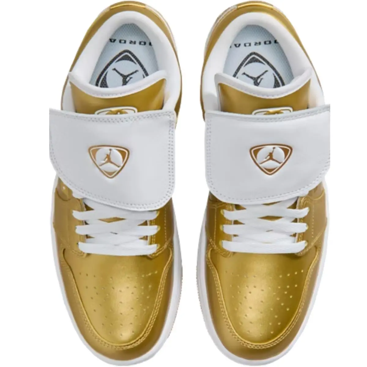 Nike shoes - Nike Air Jordan 1 Low Retro - White/White/Black 74