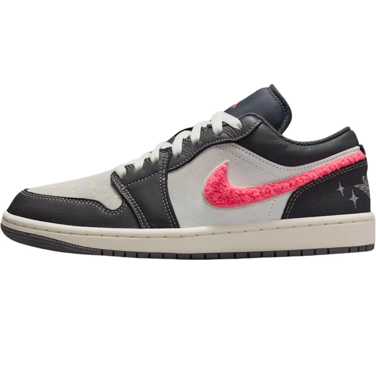 Nike shoes - Nike Air Jordan 1 Low Retro - White/Black/Sail/Gym Red 50