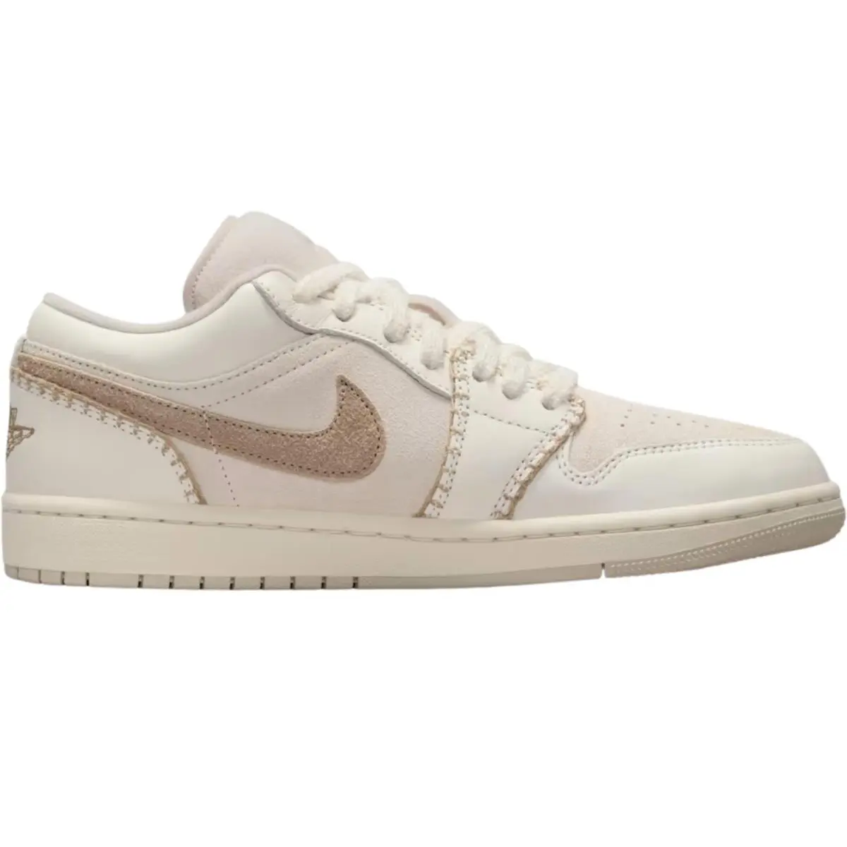Nike shoes - Nike Air Jordan 1 Low Retro - White/White/Black 34