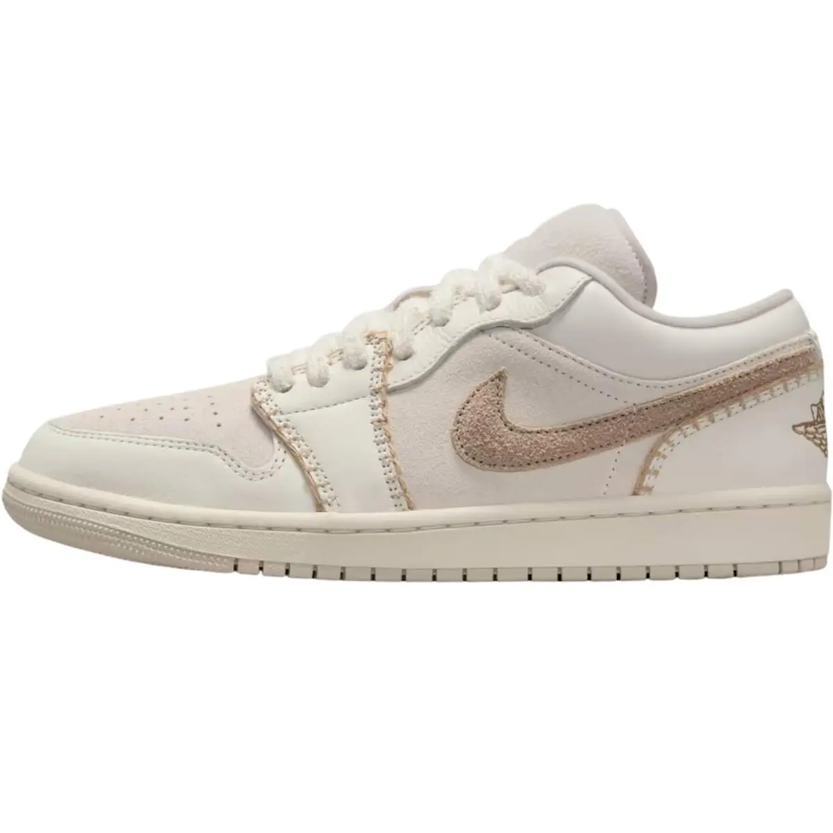 Nike shoes - Nike Air Jordan 1 Low Retro - White/White/Black 35