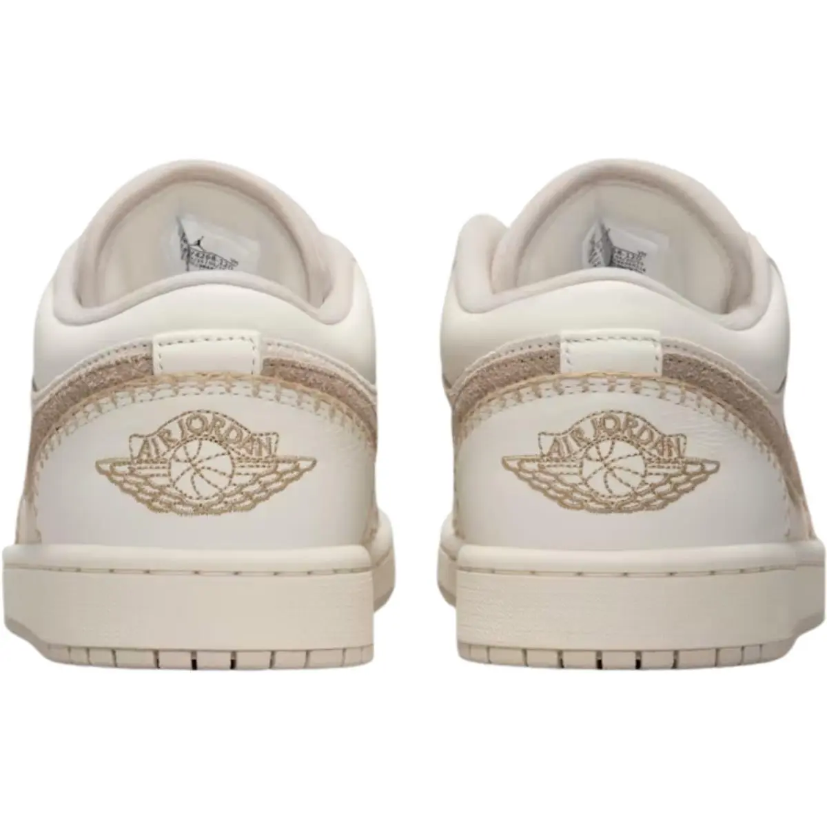 Nike shoes - Nike Air Jordan 1 Low Retro - White/White/Black 36