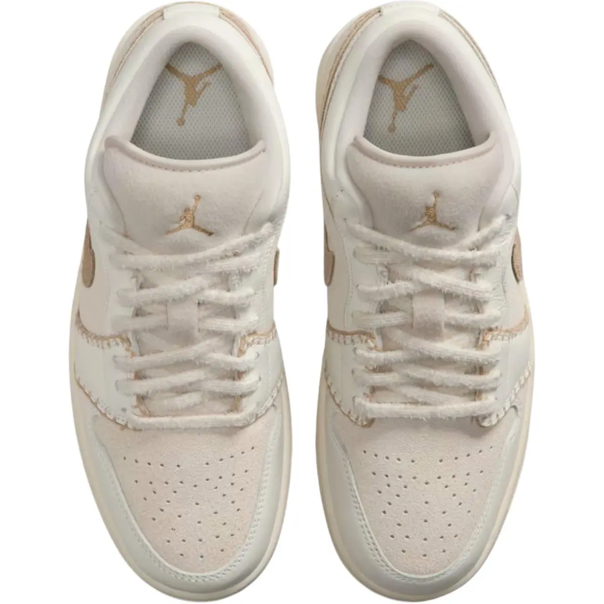 Nike shoes - Nike Air Jordan 1 Low Retro - White/White/Black 37