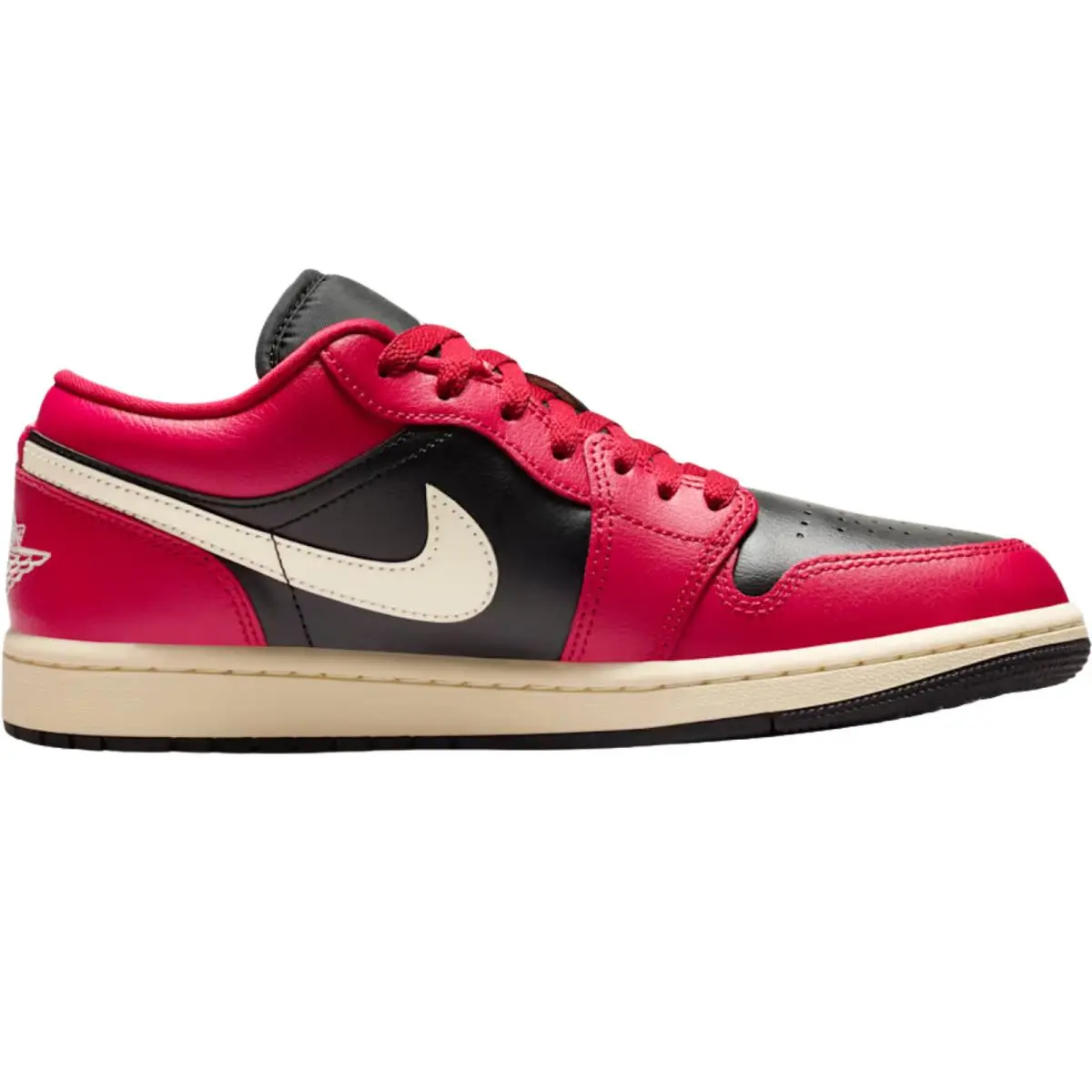 Nike shoes - Nike Air Jordan 1 Low Retro - White/Black/Sail/Gym Red 24