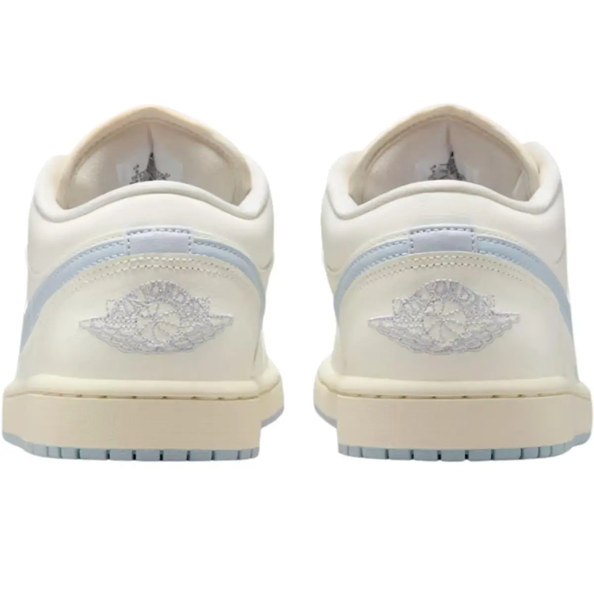 Nike shoes - Nike Air Jordan 1 Low Retro - White/White/Black 46