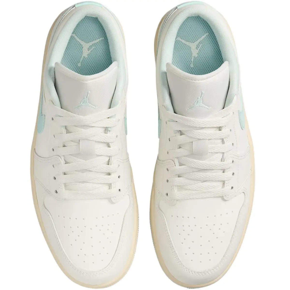Nike shoes - Nike Air Jordan 1 Low Retro - White/White/Black 17