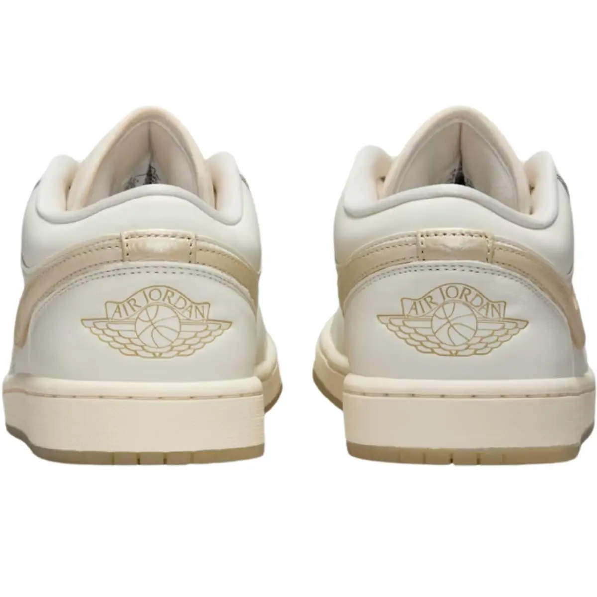 Nike shoes - Nike Air Jordan 1 Low Retro - White/White/Black 41