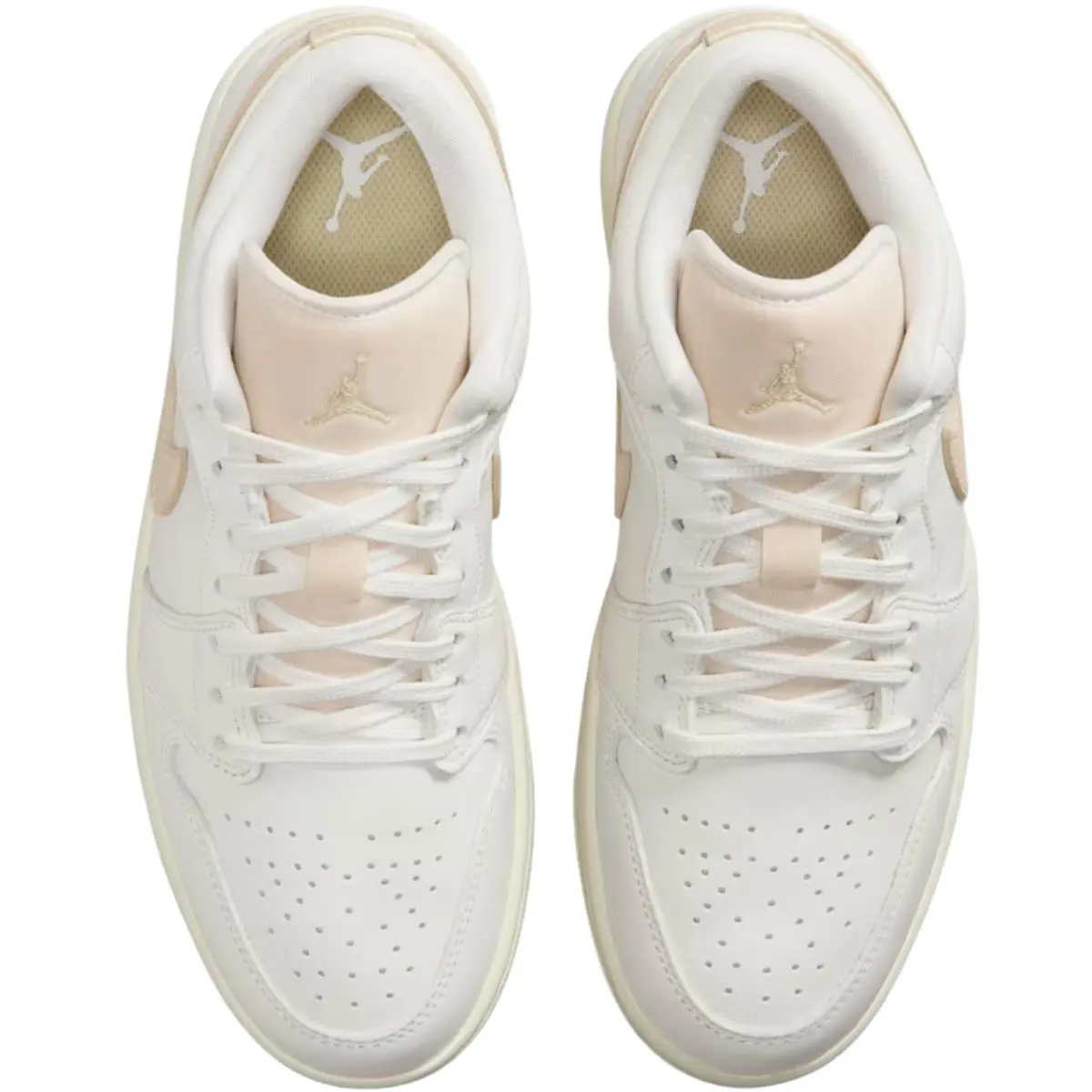 Nike shoes - Nike Air Jordan 1 Low Retro - White/White/Black 42