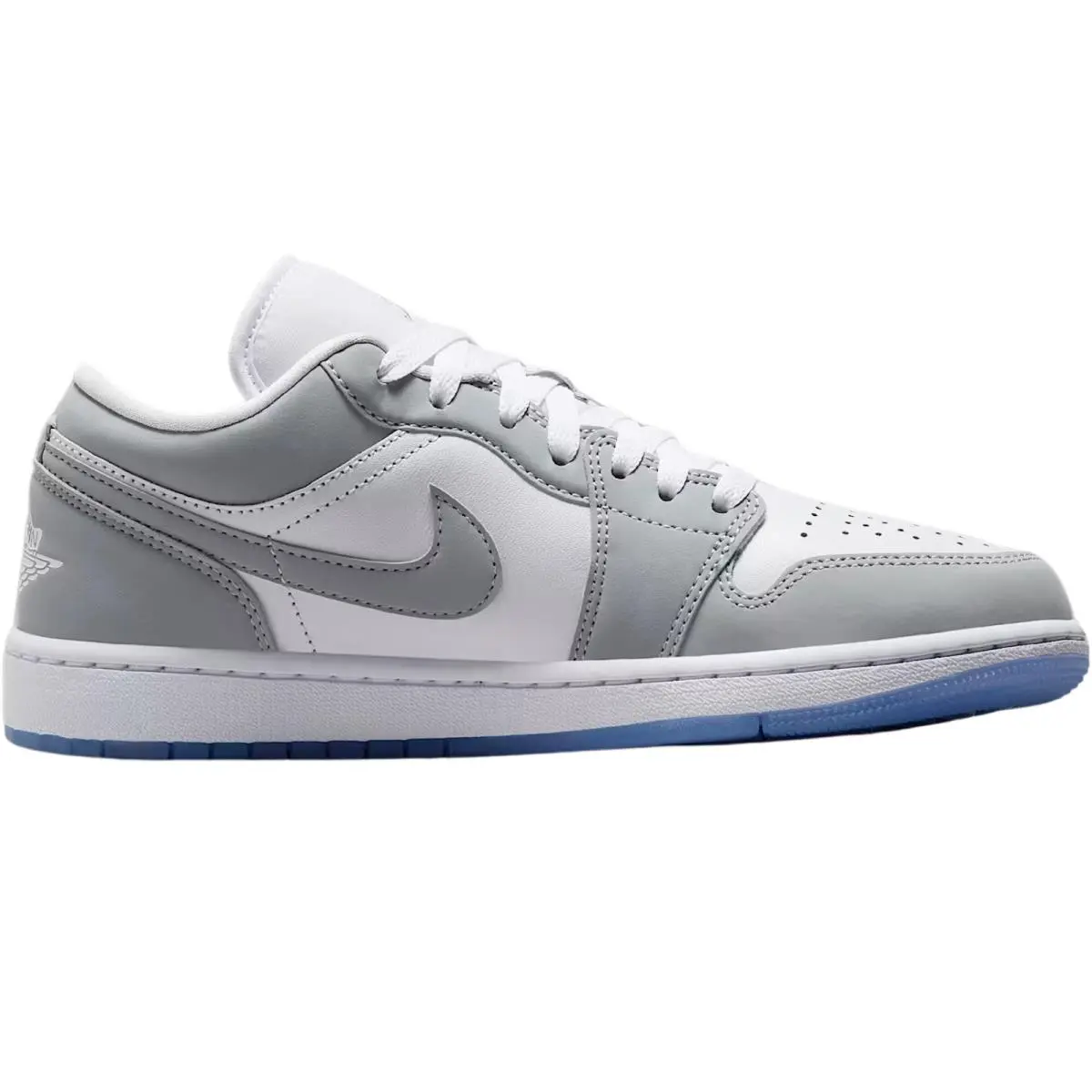 Nike shoes - Nike Air Jordan 1 Low Retro - White/White/Black 19