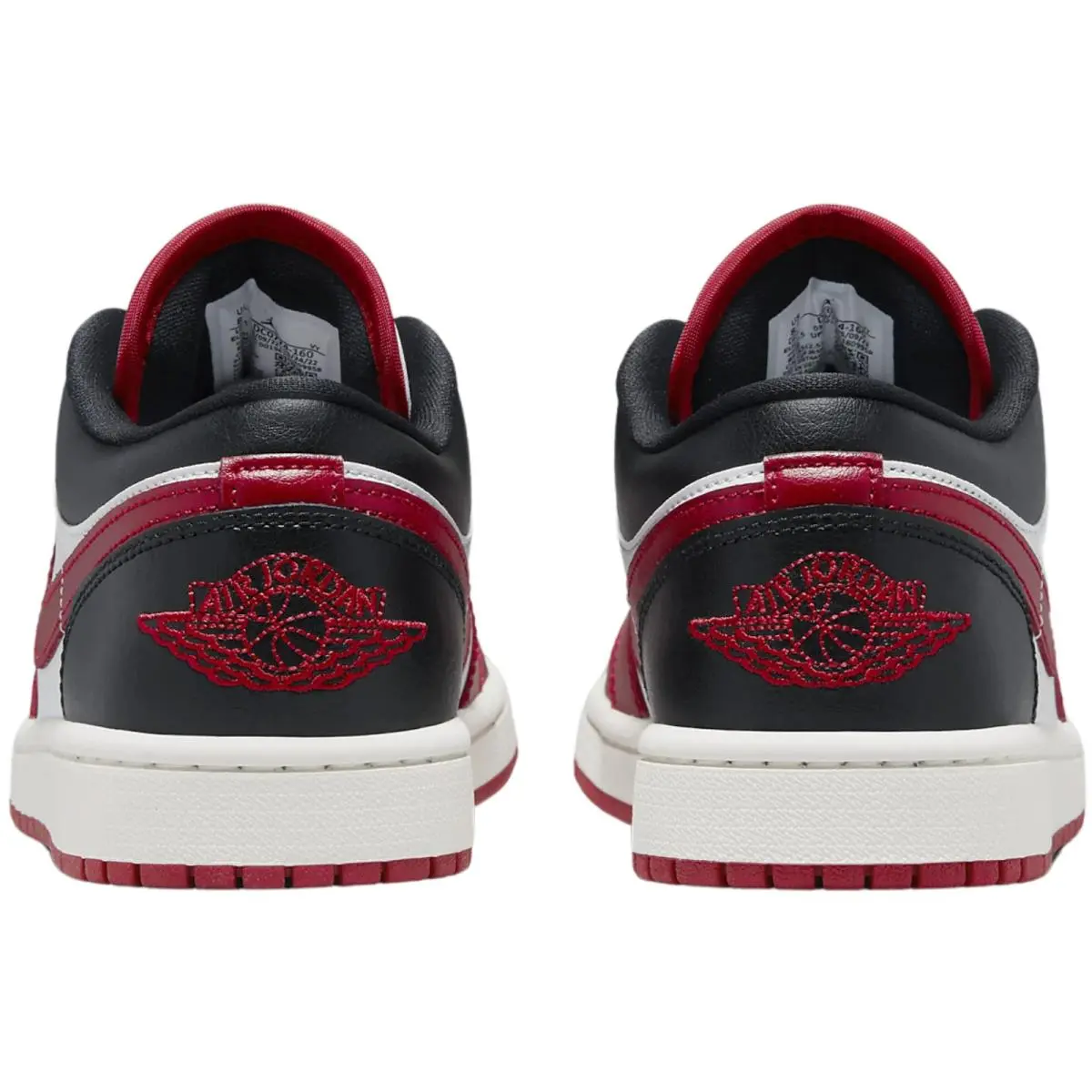 Nike shoes - Air Jordan 1 Low - Air Low - White/Black/Sail/Gym Red 6