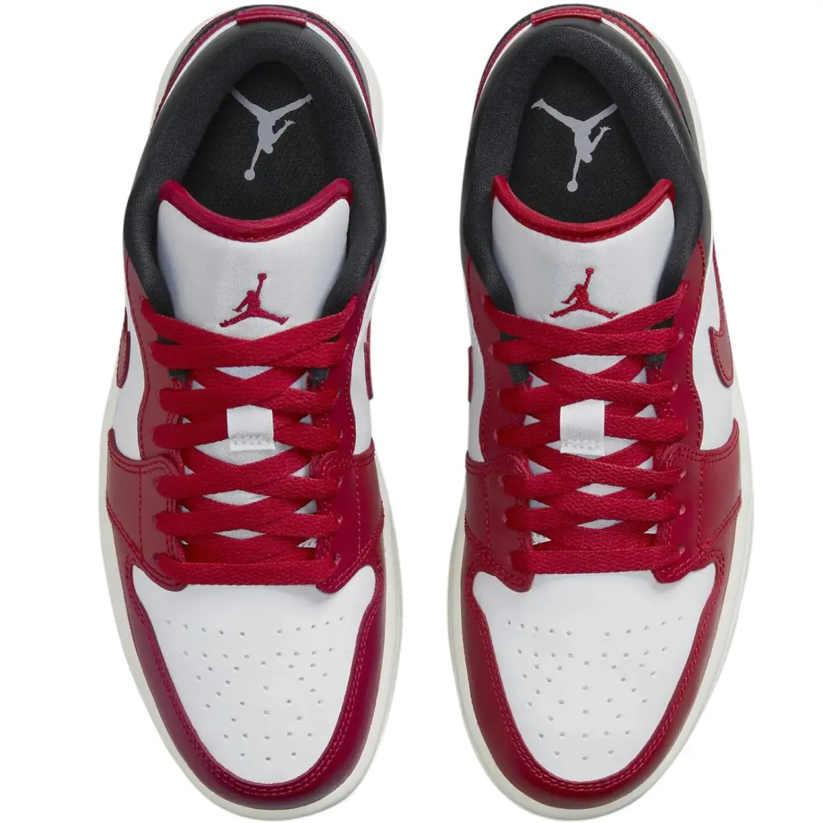 Nike shoes - Air Jordan 1 Low - Air Low - White/Black/Sail/Gym Red 7