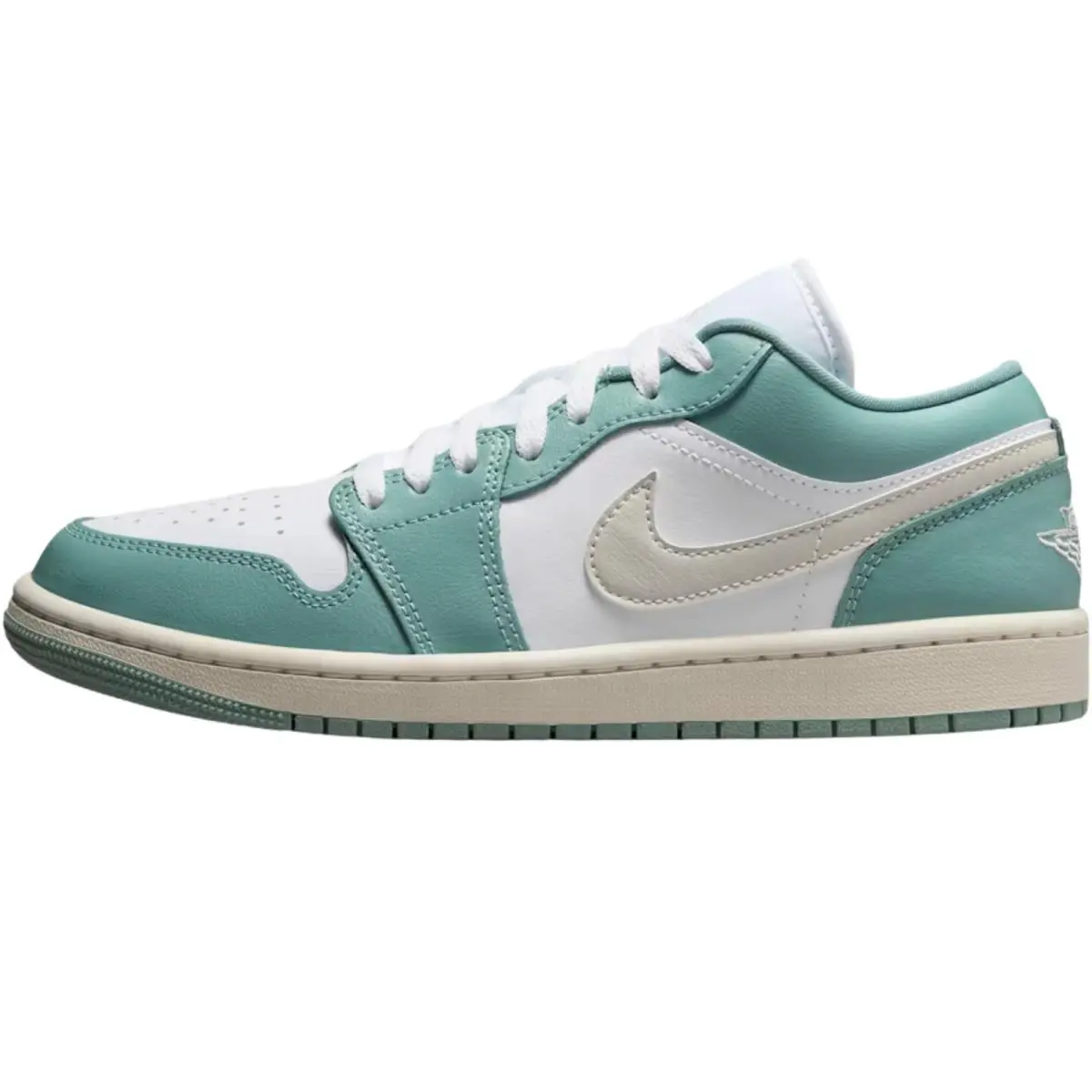 Nike shoes - Nike Air Jordan 1 Low Retro - White/Black/Sail/Gym Red 30