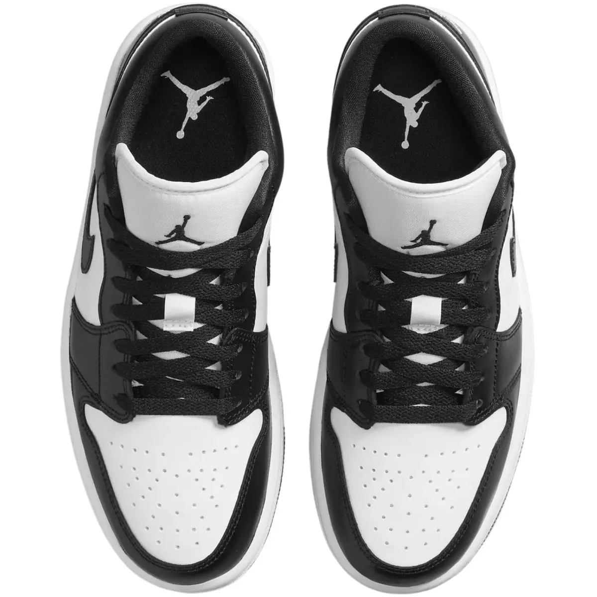 Nike shoes - Nike Air Jordan 1 Low Retro - White/White/Black 7