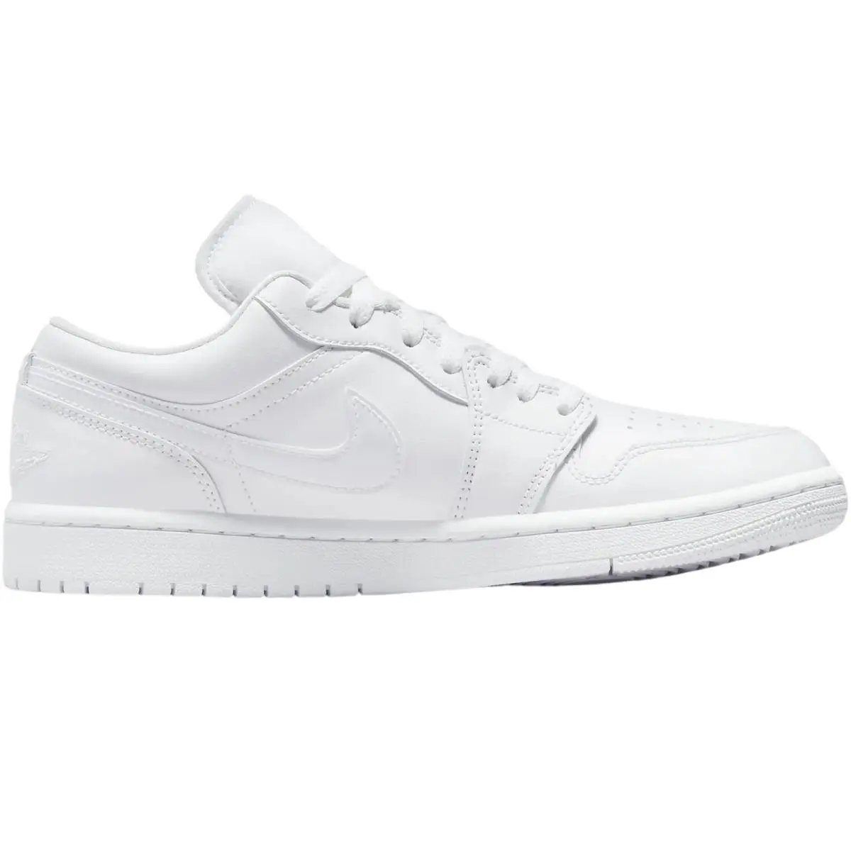 Nike shoes - Nike Air Jordan 1 Low Retro - White/White/Black 9