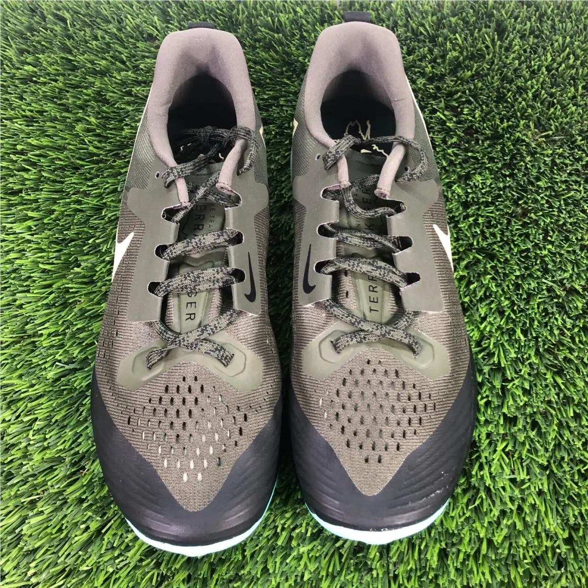 Nike shoes - Nike Air Zoom Terra Kiger 5 - AQ2219 301 - Khaki, Manufacturer: Cargo Khaki/Team Gold/Black/Jade Stone 1