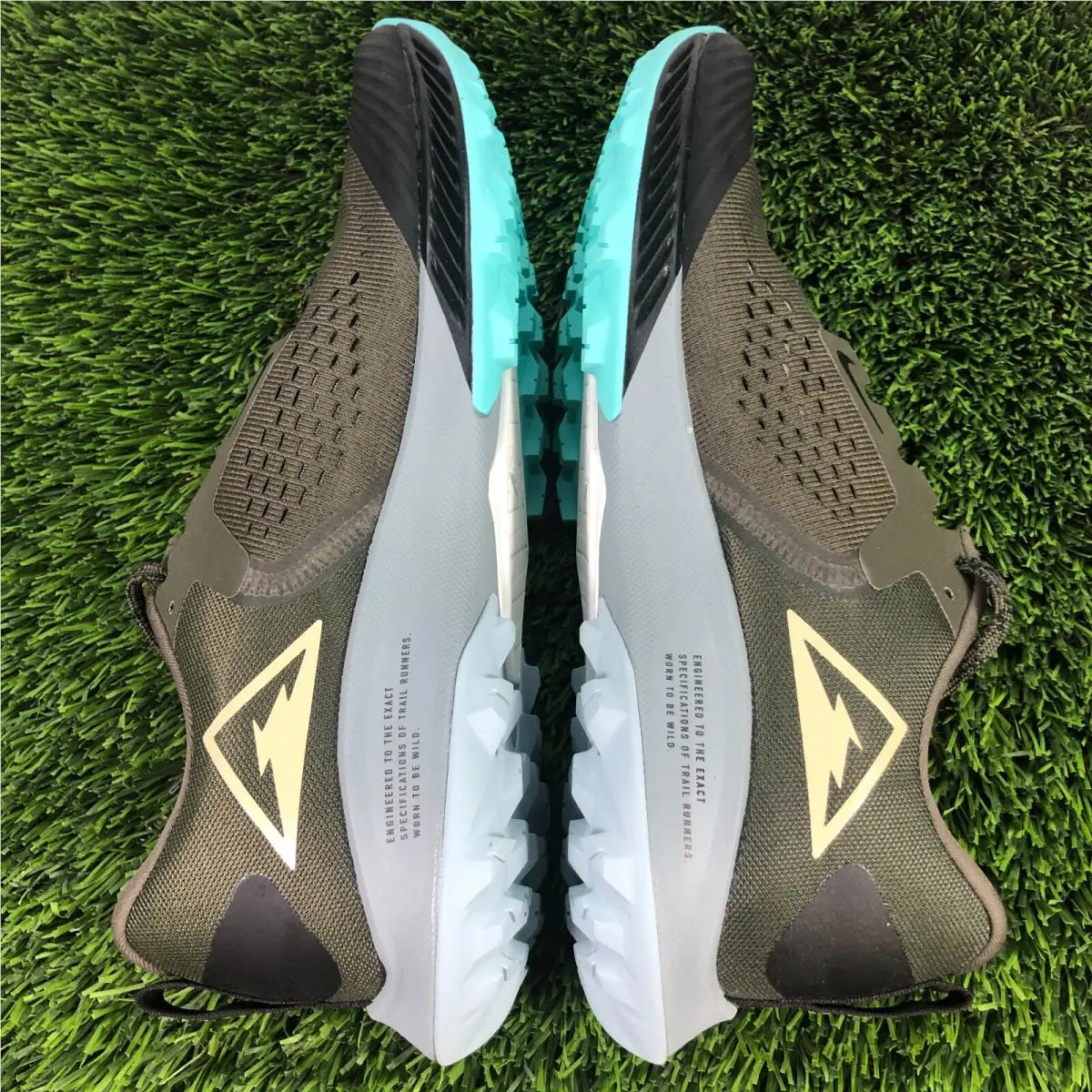 Nike shoes - Nike Air Zoom Terra Kiger 5 - AQ2219 301 - Khaki, Manufacturer: Cargo Khaki/Team Gold/Black/Jade Stone 4