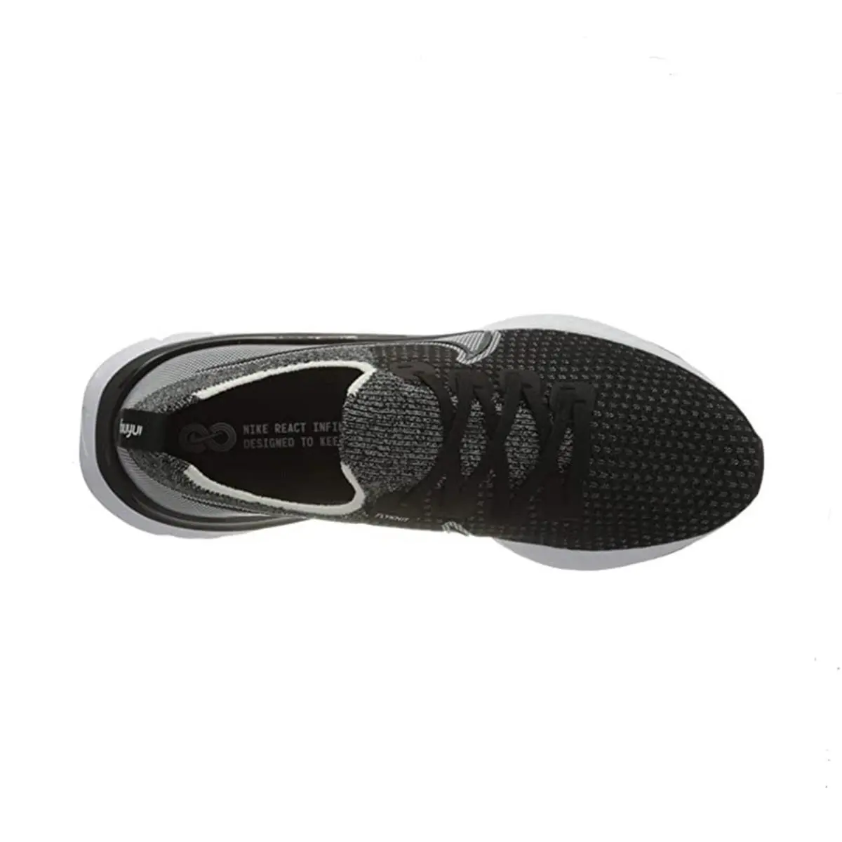 Nike shoes - NIKE REACT INFINITY RUN FK - CD4371 - Black, Manufacturer: BLACK/BLACK-WHITE 4