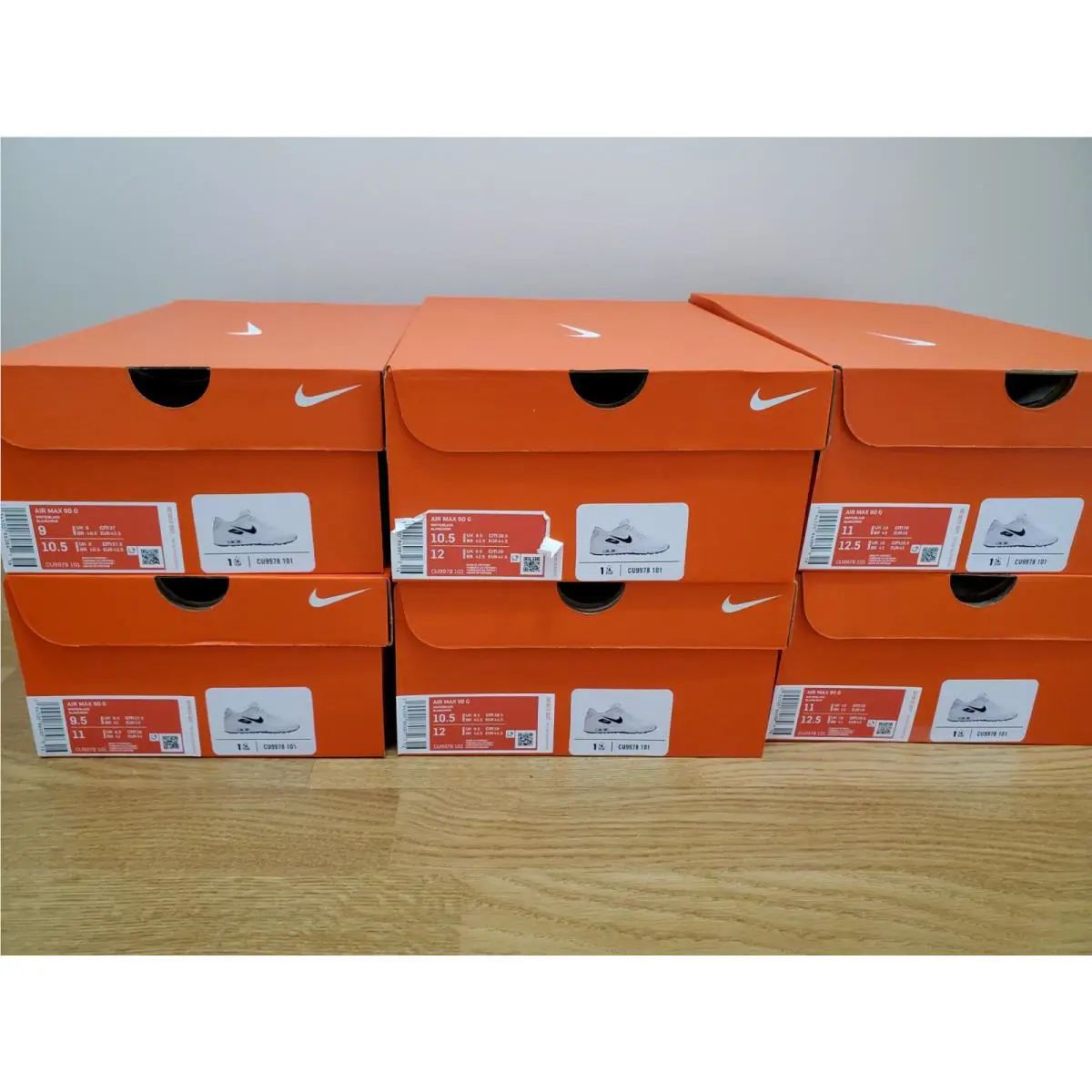 Nike shoes - Air Max 90 G - Air Max - CU9978-101 - White 22