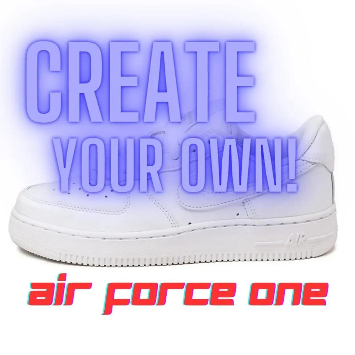 Nike shoes Air Force - Blue 1