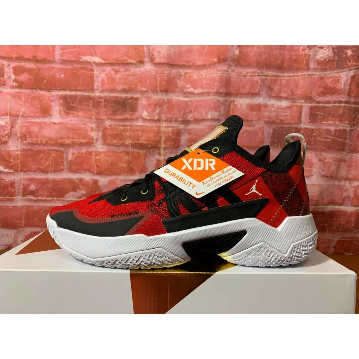 Nike shoes - NIKE JORDAN TAKE - TAKE - CW2458-607 - University Red/Metallic Gold/Black 0