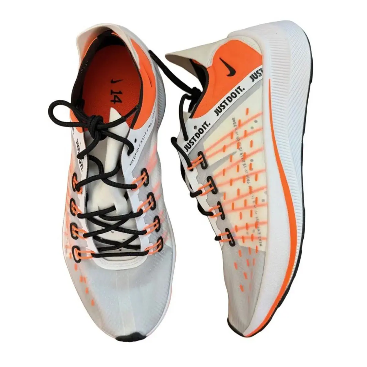 Nike shoes - Nike EXP-X14 SE - AO3095-100 - White/Total Orange-Black 0
