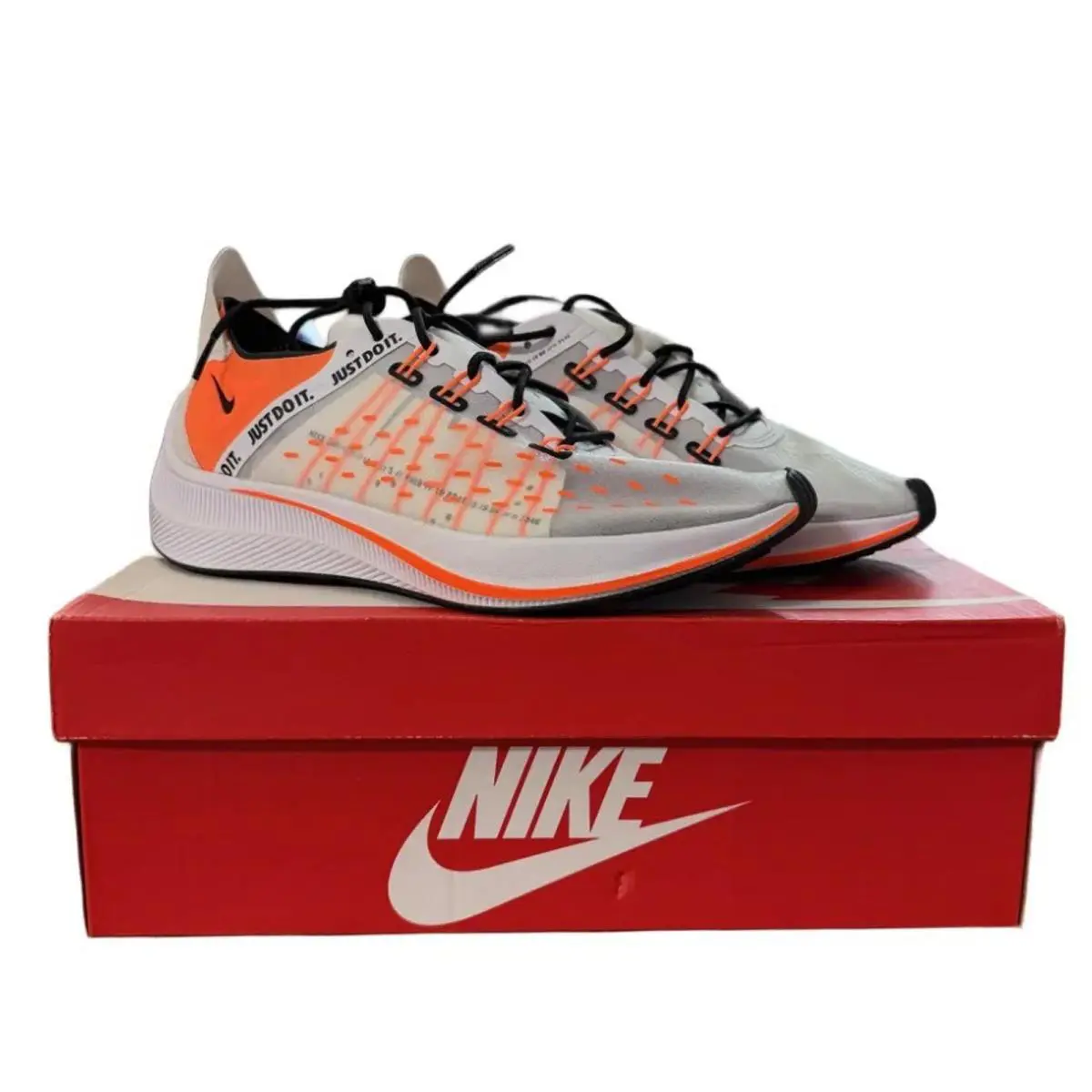 Nike shoes - Nike EXP-X14 SE - AO3095-100 - White/Total Orange-Black 4