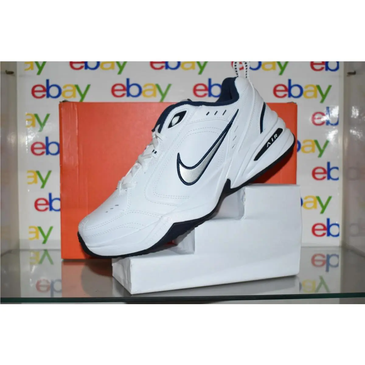 Nike shoes - Nike Air Monarch IV - Air Monarch - 415455 102 - White 3