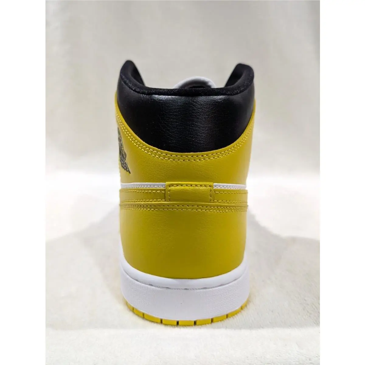 Nike shoes - Air Jordan 1 Mid - Air Mid - BQ6472-170 - White/Vivid Sulfur/Black 16