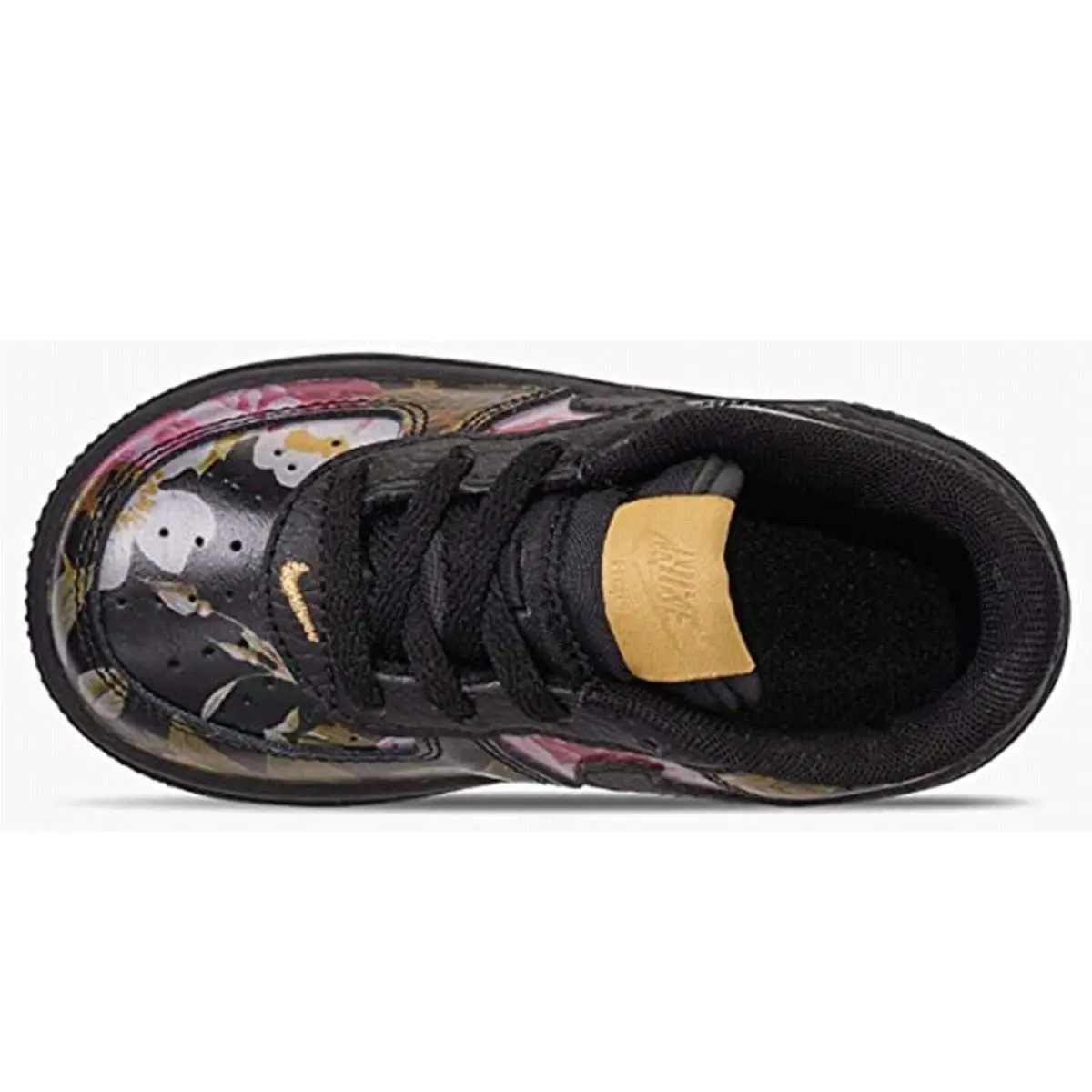 Nike shoes - Black/Black-Metallic Gold 1
