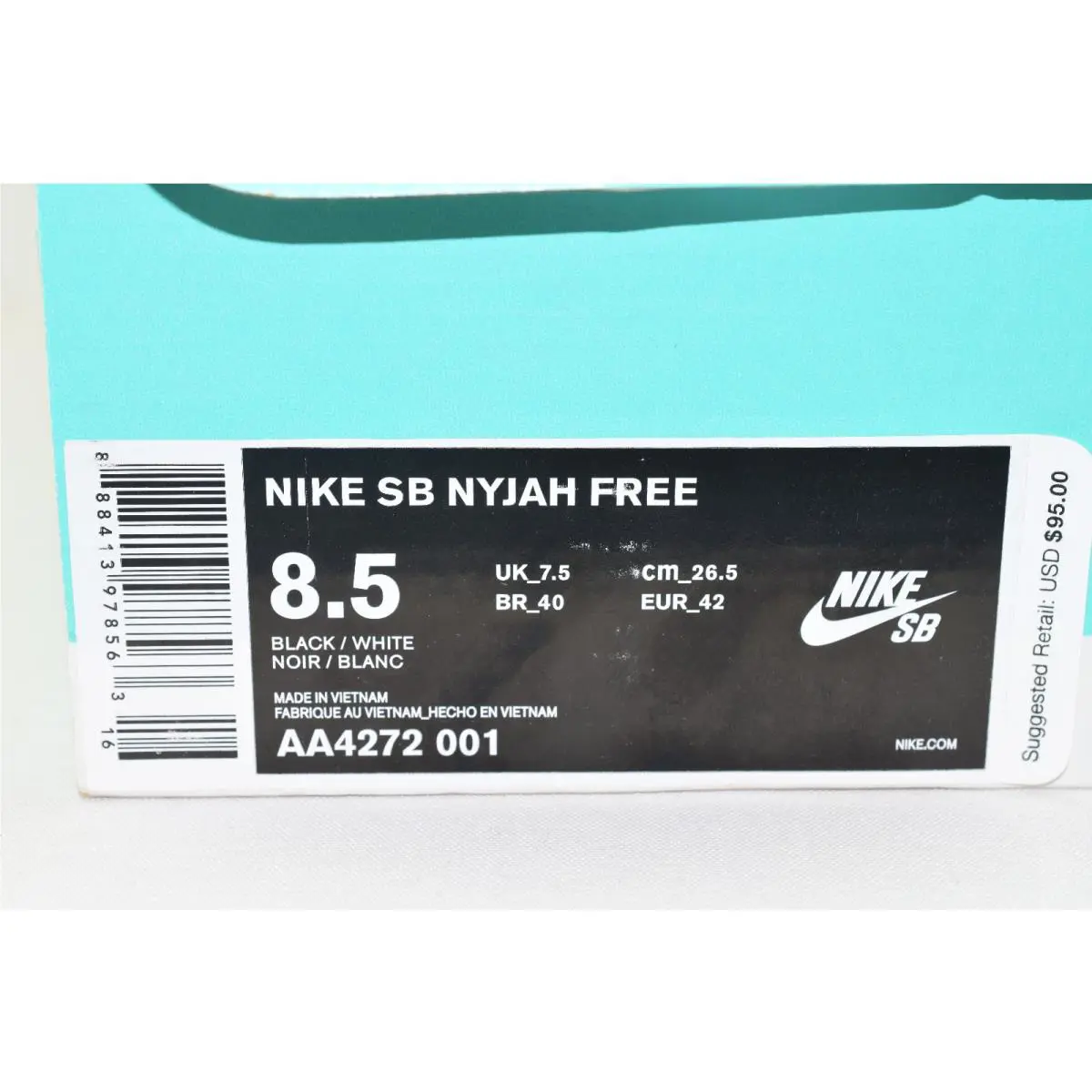 Nike shoes - Nike SB Nyjah Free - Nyjah Free - Black 5