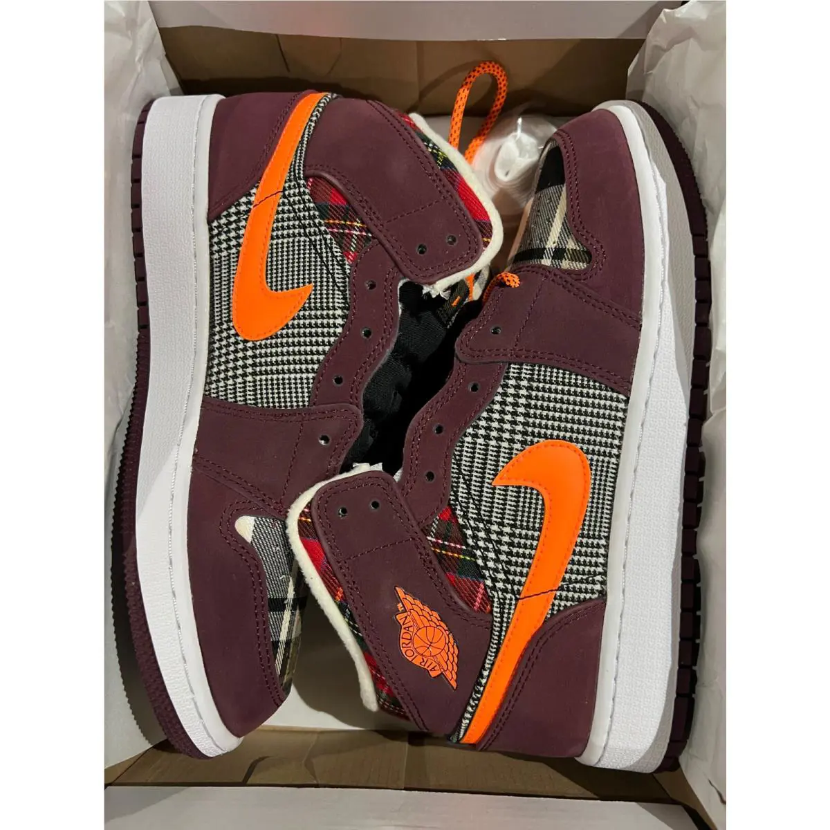 Nike shoes - NIGHT MAROON/TOTAL ORANGE 5