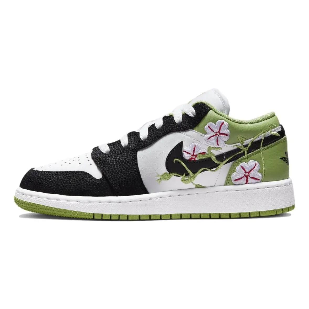 Nike Air Jordan 1 Low GS DM8960-801 DQ8244-301 DQ8389-100 DV1335-800 DJ6252-038 - Floral Vines (DQ8389-100)
