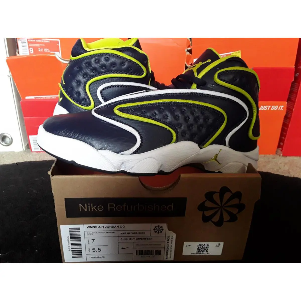 Nike shoes - Jordan OG - CW0907 005 - Blue 0