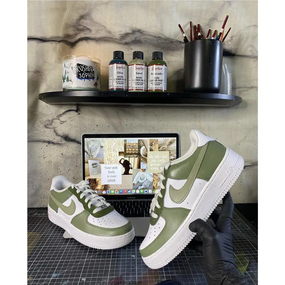 Nike shoes - Nike Air Force 1 - Air Force - CW2288-111 - Green 0