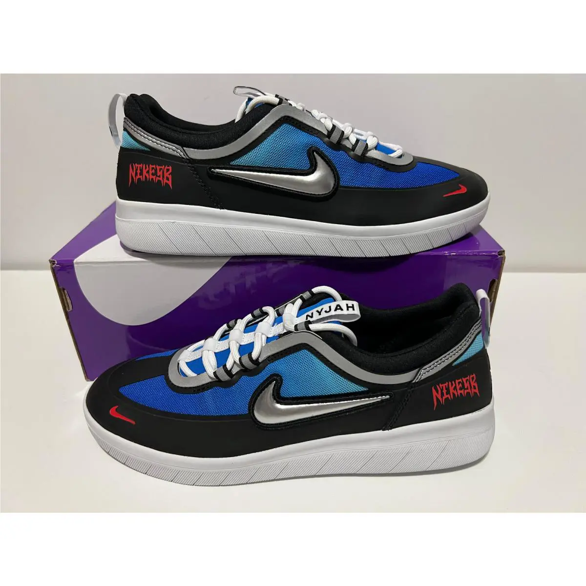 Nike shoes - Nike SB Nyjah Free - Nyjah Free - DC9104 400 - Multicolor 0