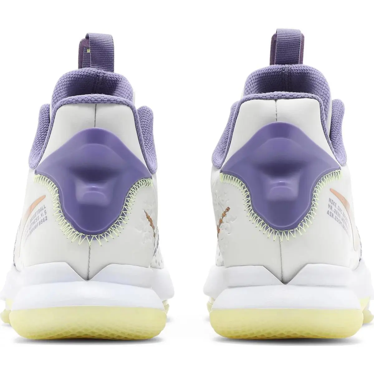 Nike shoes - Nike LeBron Witness - LeBron Witness - CQ9380-102 - Summit White/White/Light Zitron/Metallic Bronze 3