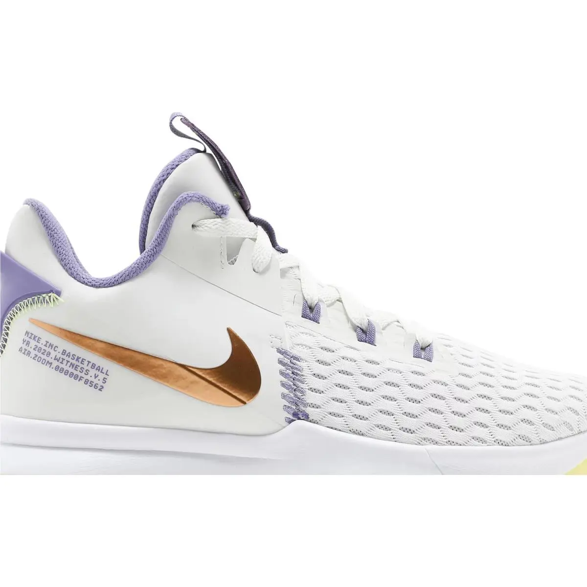 Nike shoes - Nike LeBron Witness - LeBron Witness - CQ9380-102 - Summit White/White/Light Zitron/Metallic Bronze 0