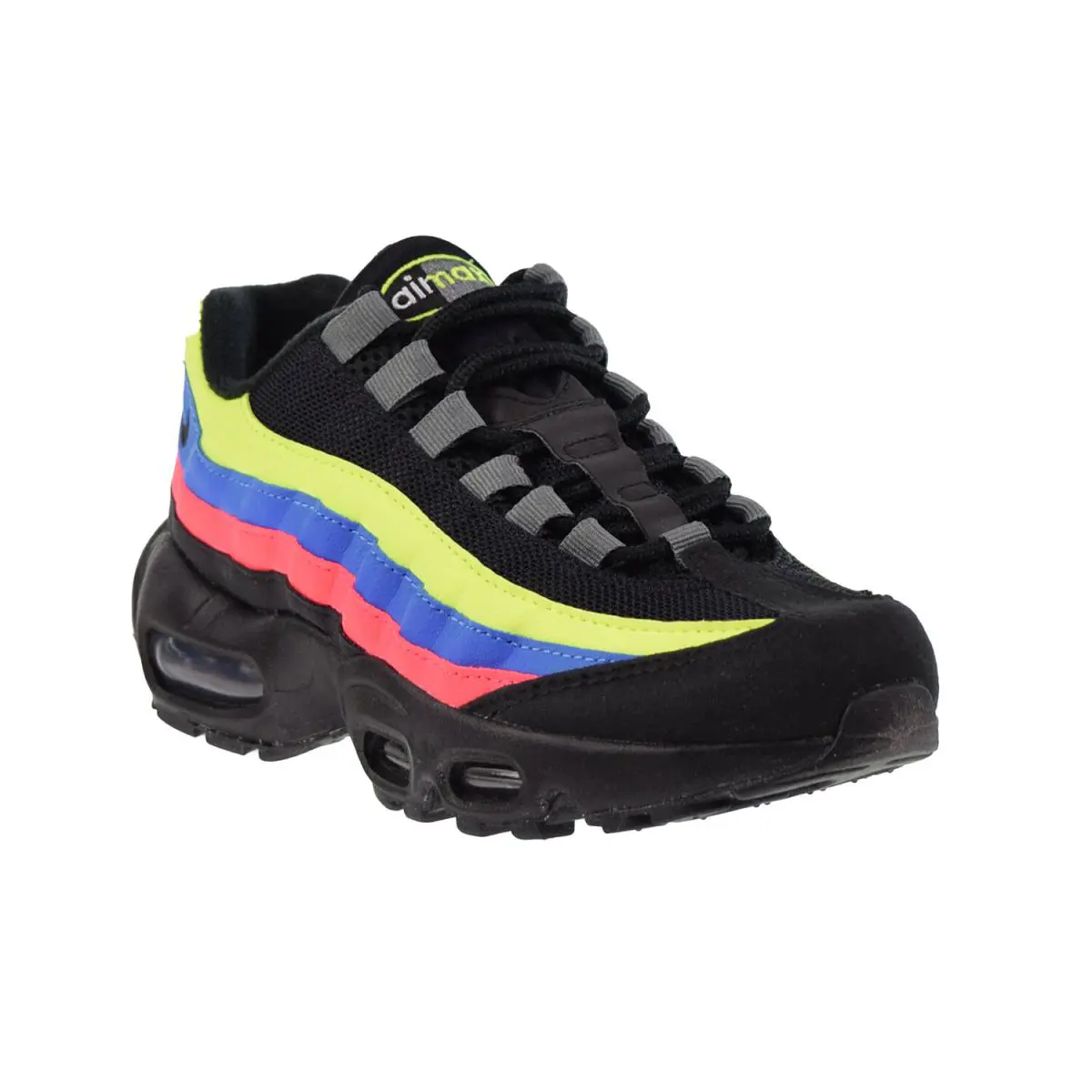Nike shoes - Black-Volt-Blue Crystal 6