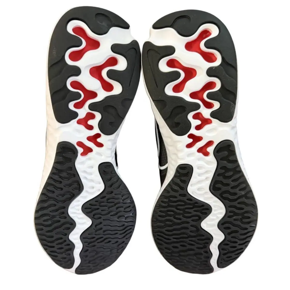 Nike shoes - Nike Renew Run - Renew Run - CK6357 005 - Black/White-University Red 2