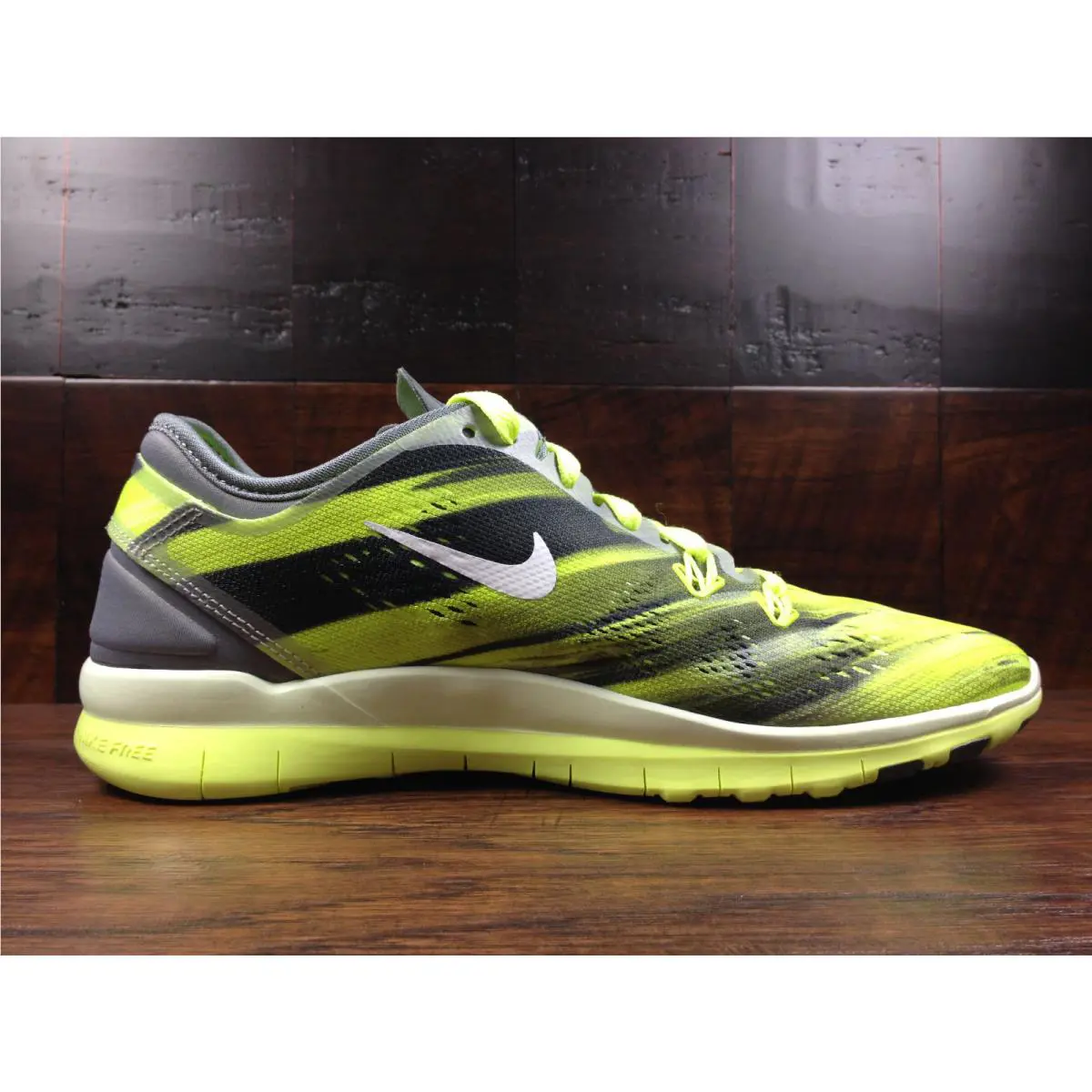 Nike shoes - Nike Free Tr Fit - Free Fit - 704695-004 - Cool Grey / White / Volt 1