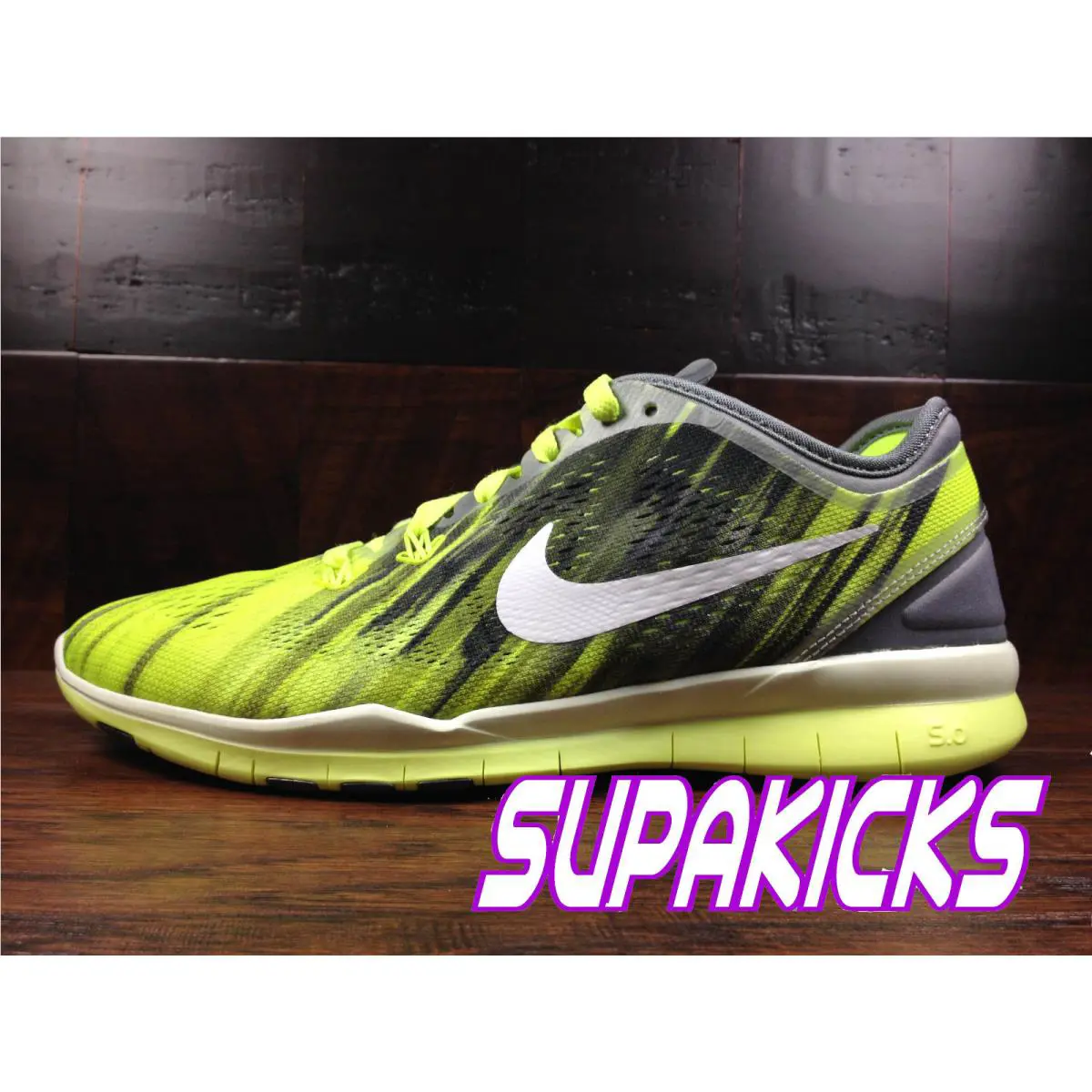 Nike shoes - Nike Free Tr Fit - Free Fit - 704695-004 - Cool Grey / White / Volt 4