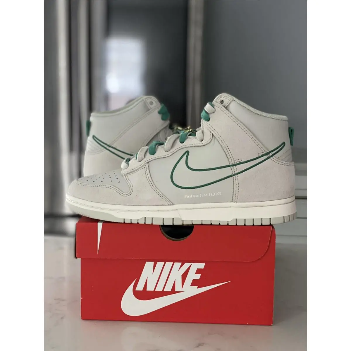 Nike shoes - Nike Dunk High - Dunk High - DD0733-001 - Green 8